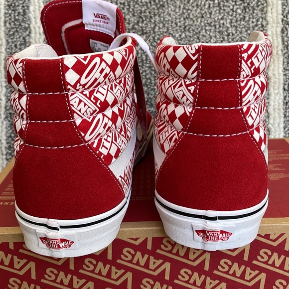 Vans Sk8-Hi Chilli Pepper Racing Red WMNS - Picture 13 of 16